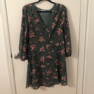Madewell floral spring dress